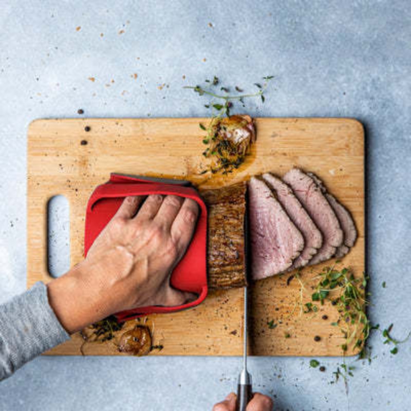 Camping Cooking Kitchen - ถุงมือซิลิโคนสำหรับใช้ในบ้าน ทนความร้อน กันลื่น ใช้จับหม้อได้หลากหลาย ถุงมือครัวสำหรับทำอาหาร แคมป์ปิ้งกลางแจ้ง