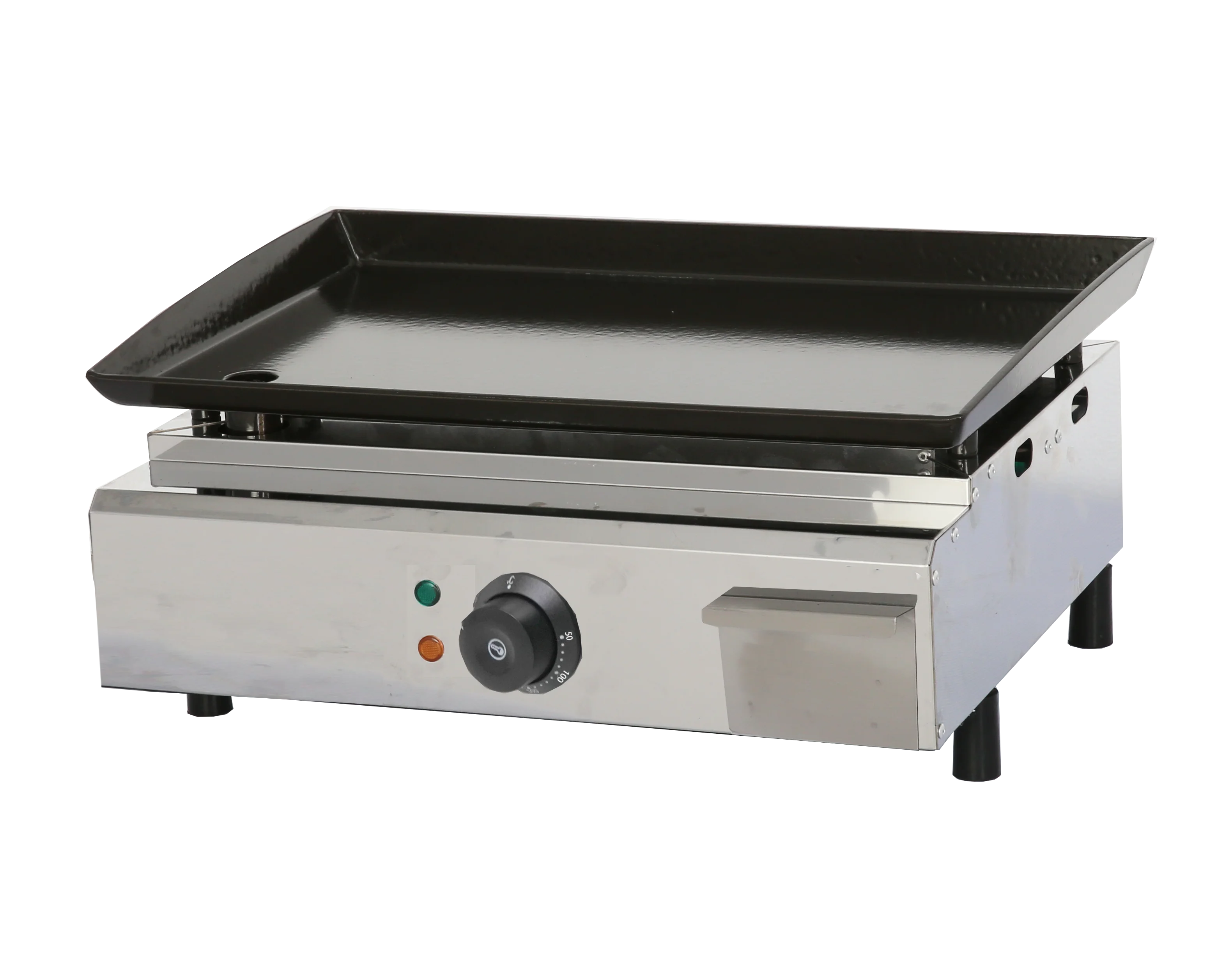 Camping Cooking Hot Plate - # 1-Burner ขายร้อนเชิงพาณิชย์ไฟฟ้าเหล็กหล่อย่าง Griddle พร้อมแผ่นแบนสําหรับทําอาหารกลางแจ้ง Camping