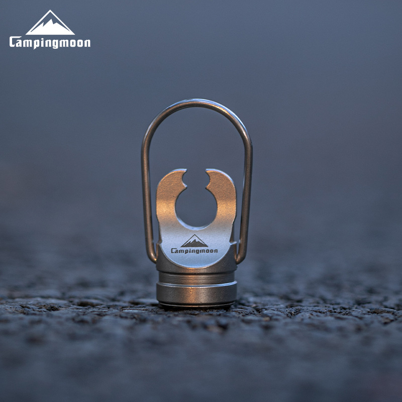 Camping Cooking Utensil Holder - เครื่องเจาะถังแก๊ส CAMPINGMOON ถังแก๊สซีลง่าย แขวนพวงกุญแจได้ คาลิปเปอร์มะเร็ง