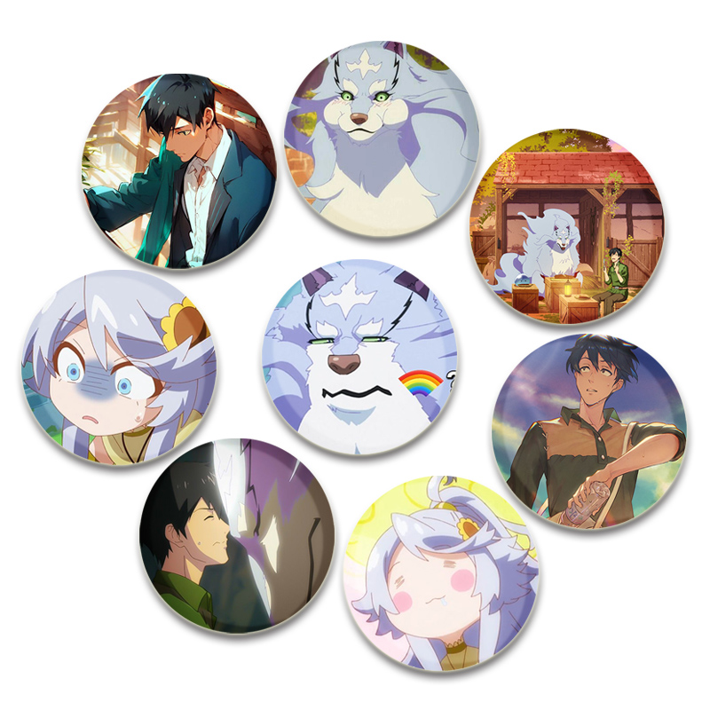 Campfire Cooking With My Absurd Skill - แคมป์ไฟทําอาหารในอีกโลกหนึ่งด้วยทักษะ Absurd ของฉันง่ายปุ่ม Pins Snap ในการออกแบบอะนิเมะเข็มกลัดทุกวันเครื่องประดับ