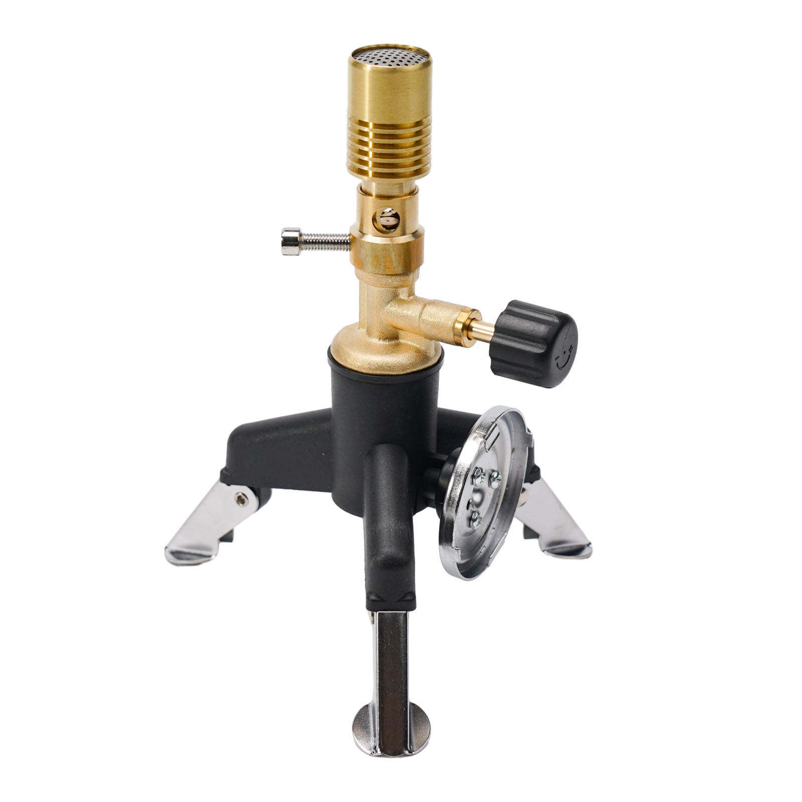 เตาแก๊สพกพาแบบทองเหลือง เตาบุน - Camping Cooking Gas Stove Portable Tool บทวิจารณ์และราคา