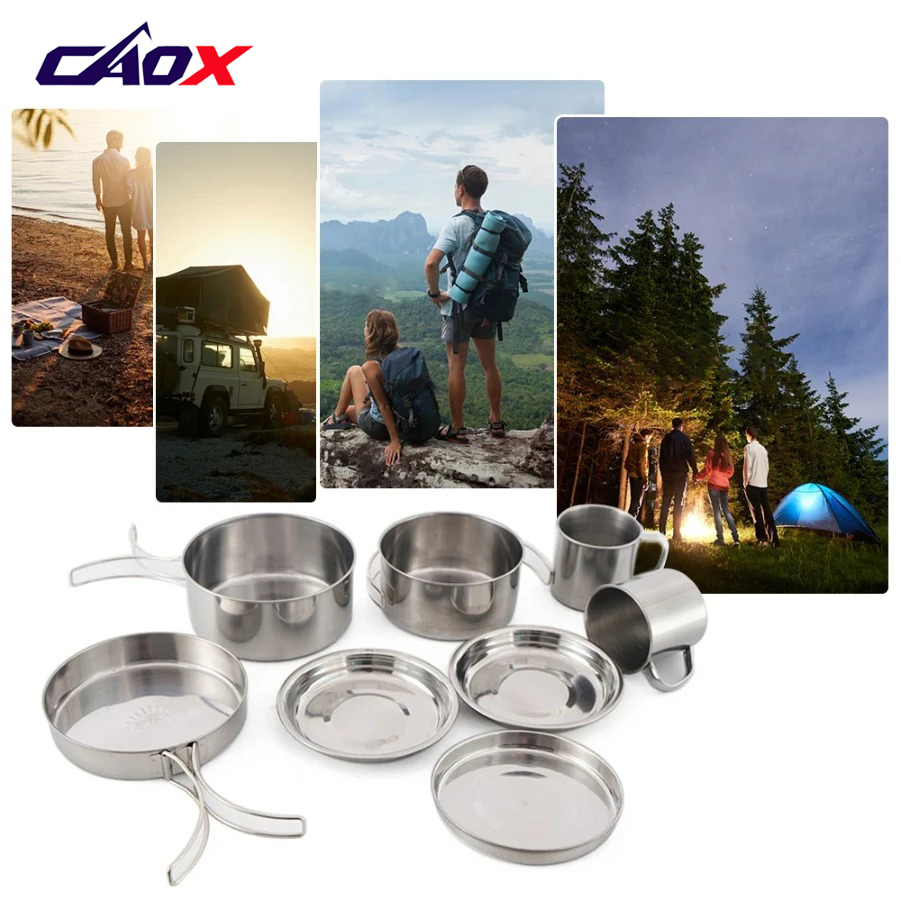 ชุดเครื่องครัวแคมป์ปิ้ง CAOX 8 - Camping Cooking Hot Plate บทวิจารณ์และราคา