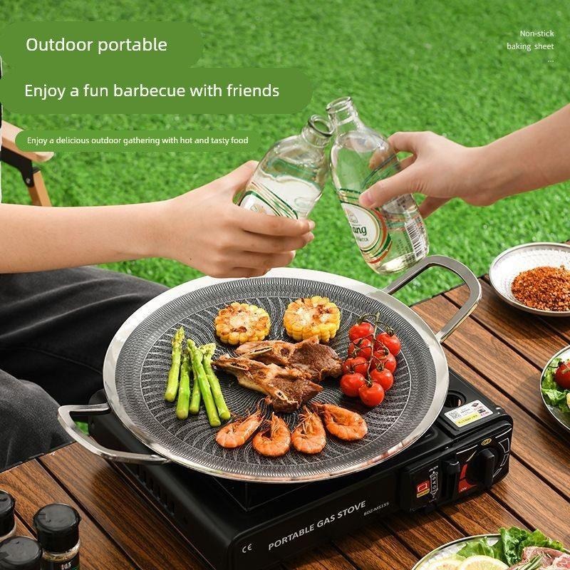 กระทะย่างบาร์บีคิวอเนกประสงค์ส - Camping Cooking Kitchen บทวิจารณ์และราคา