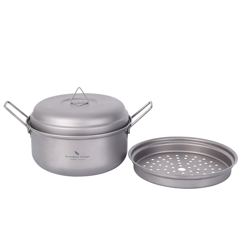 หม้อตุ๋นไทเทเนียม Boundless Vo - Camping Hanging Cooking Pot บทวิจารณ์และราคา