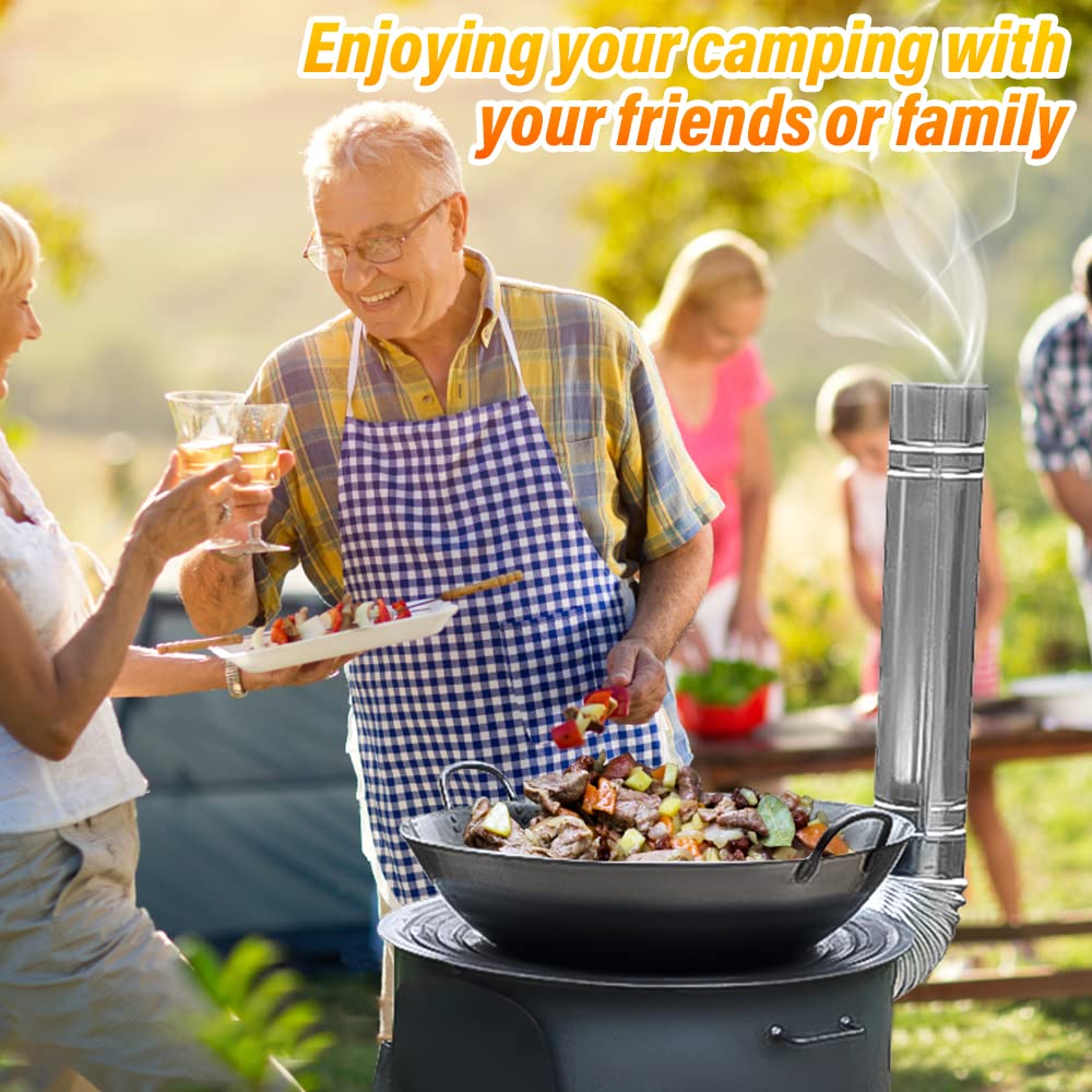 เตาทำอาหารกลางแจ้งถอดออกได้แบบ - Camping Cooking Hot Plate บทวิจารณ์และราคา
