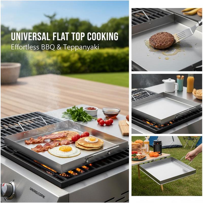 เตาปิ้งย่างแบบแบนขนาด 18x16 นิ - Camping Cooking Bowl บทวิจารณ์และราคา