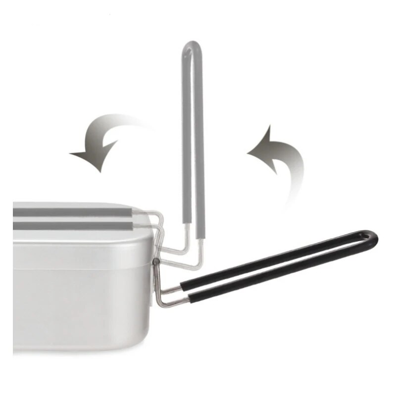 กล่องอาหารกลางวันอลูมิเนียมขนา - Camping Cooking Bowl บทวิจารณ์และราคา