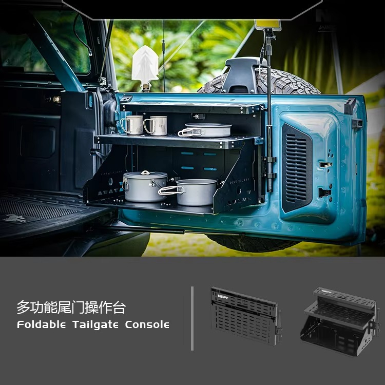 โต๊ะพับอเนกประสงค์สำหรับติดตั้ - Van Camping Cooking บทวิจารณ์และราคา