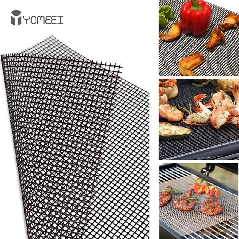 YOMEEI 1Pcs บาร์บีคิวย่างเสื่อ - Camping Cooking Griddle บทวิจารณ์และราคา