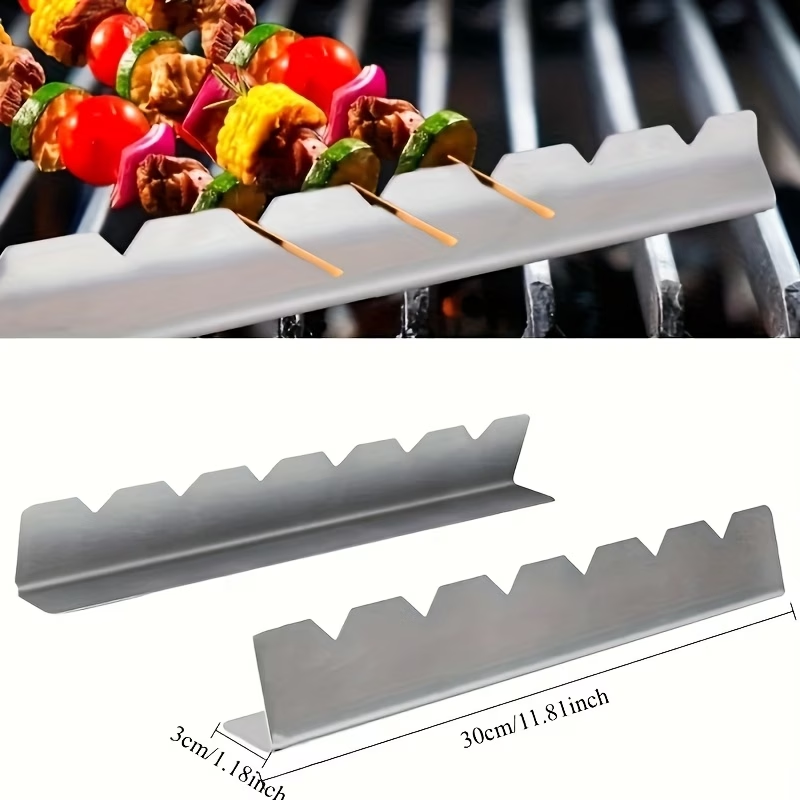 ที่วางเหล็กเสียบเคบับสแตนเลส 2 - Camping Cooking Utensil Holder บทวิจารณ์และราคา