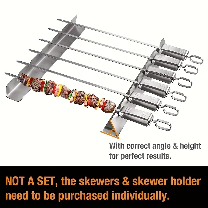 ที่วางเหล็กเสียบเคบับสแตนเลส 2 - Camping Cooking Utensil Holder บทวิจารณ์และราคา