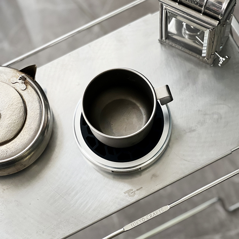 Camping Aesthetic Cup Coaster  - Camping Cooking Utensil Holder บทวิจารณ์และราคา