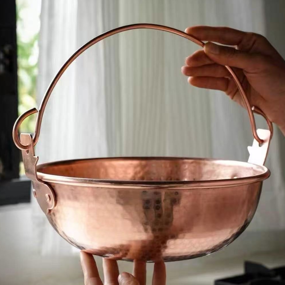 หม้อทองแดงโบราณแบบแขวน, หม้อสำ - Camping Hanging Cooking Pot บทวิจารณ์และราคา