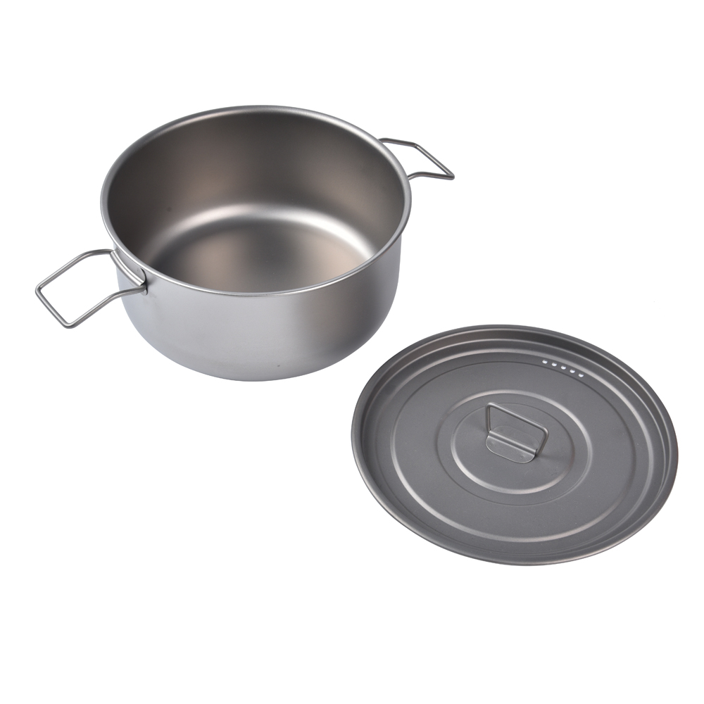 หม้อแขวนสำหรับตั้งแคมป์กลางแจ้ - Camping Hanging Cooking Pot บทวิจารณ์และราคา
