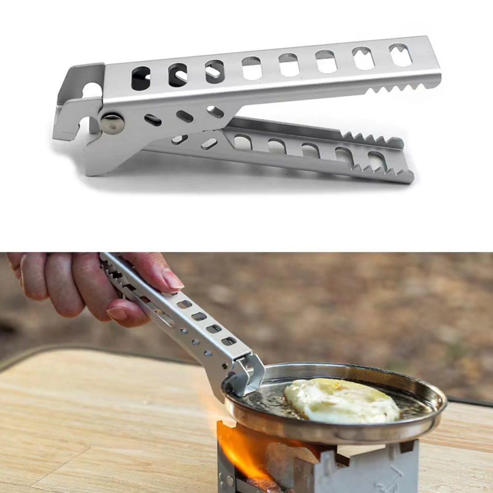 ที่จับหม้ออลูมิเนียมกันความร้อ - Camping Cooking Utensil Holder บทวิจารณ์และราคา