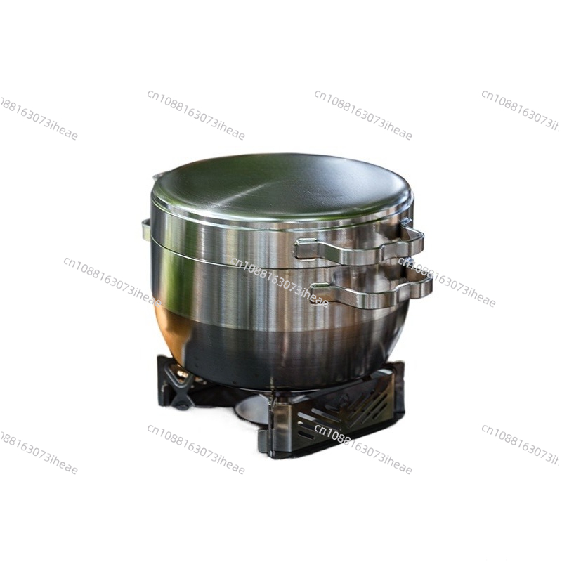 หม้อสแตนเลส DO-25 หนาพิเศษ สำห - Camping Hanging Cooking Pot บทวิจารณ์และราคา