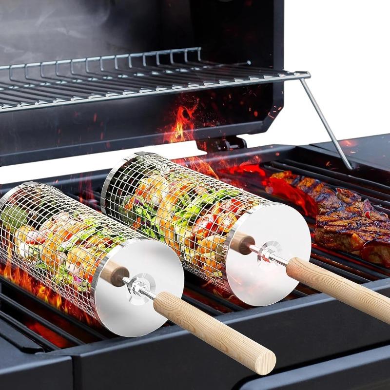 ตะแกรงย่างบาร์บีคิวสแตนเลสทรงก - Camping Cooking Griddle บทวิจารณ์และราคา