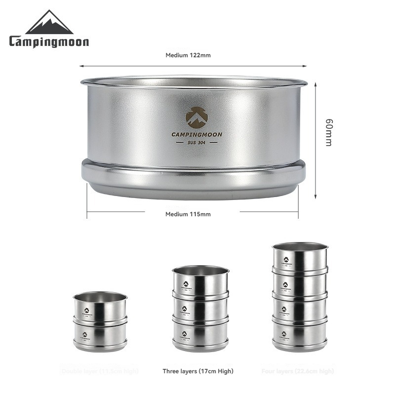 CAMPINGMOON Outdoor Camping Pi - Camping Cooking Bowl บทวิจารณ์และราคา