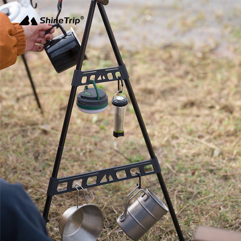 Shine Trip Outdoor Camping ชั้ - Camping Cooking Utensil Holder บทวิจารณ์และราคา