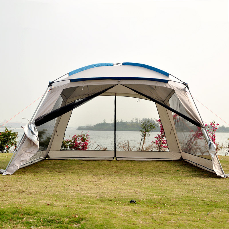 เต็นท์กันสาดผ้าอ็อกซ์ฟอร์ดกันฝ - Camping Cooking Canopy บทวิจารณ์และราคา
