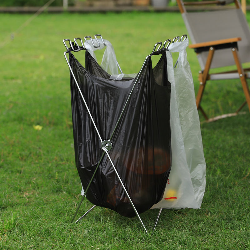 ที่วางถุงขยะแบบพับได้, ที่วางถ - Camping Cooking Utensil Holder บทวิจารณ์และราคา
