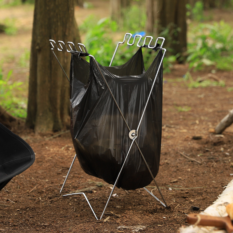 ที่วางถุงขยะแบบพับได้, ที่วางถ - Camping Cooking Utensil Holder บทวิจารณ์และราคา