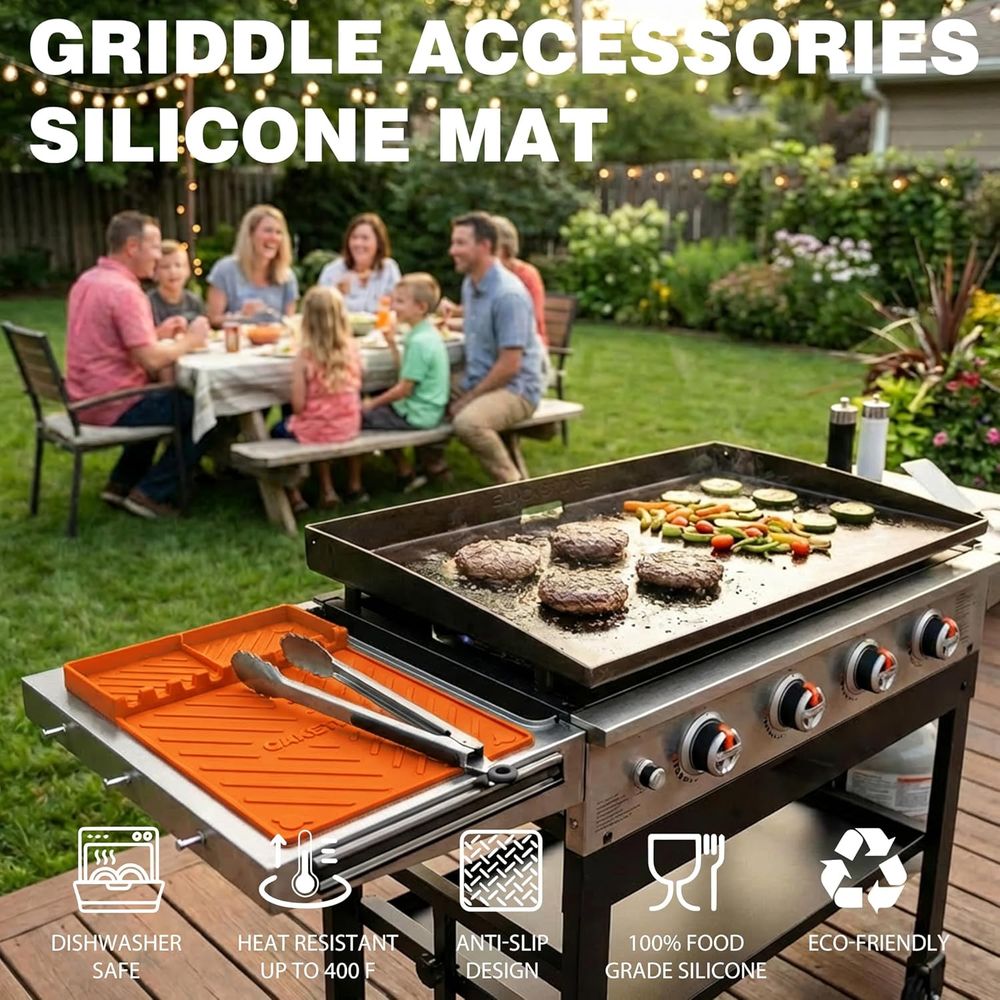แผ่นรองย่างซิลิโคนหรืออุปกรณ์เ - Camping Cooking Kitchen บทวิจารณ์และราคา