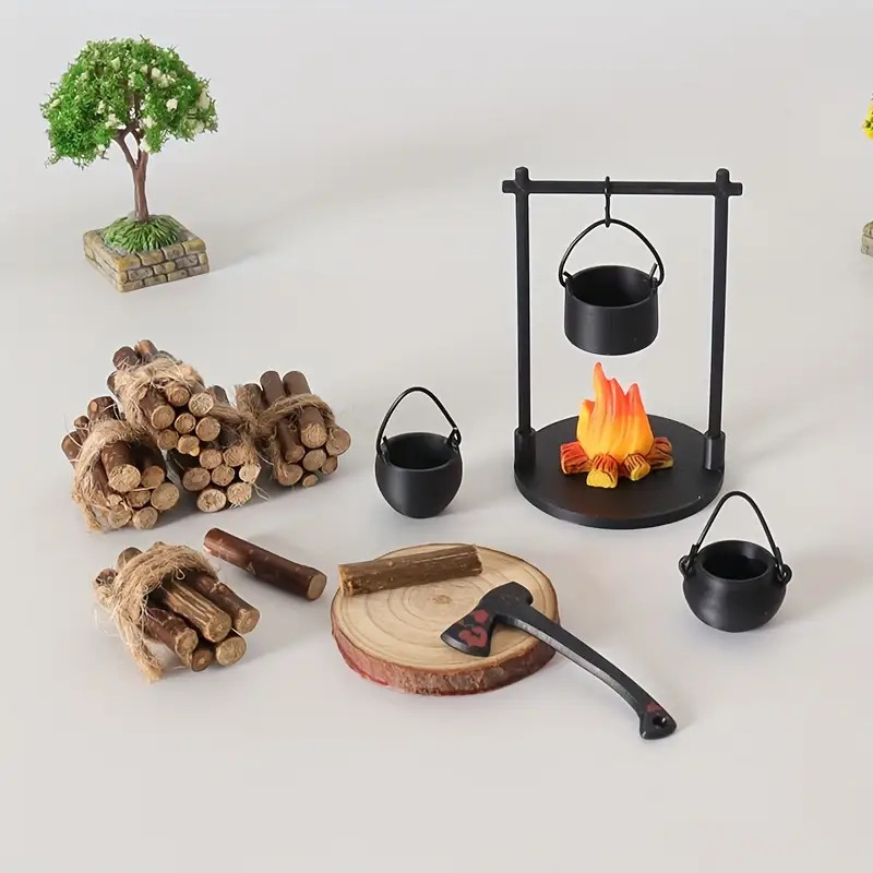 เตาไฟขนาดเล็กแบบแขวนสำหรับบ้าน - Camping Hanging Cooking Pot บทวิจารณ์และราคา