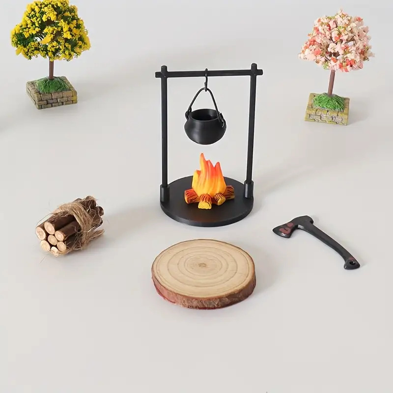 เตาไฟขนาดเล็กแบบแขวนสำหรับบ้าน - Camping Hanging Cooking Pot บทวิจารณ์และราคา
