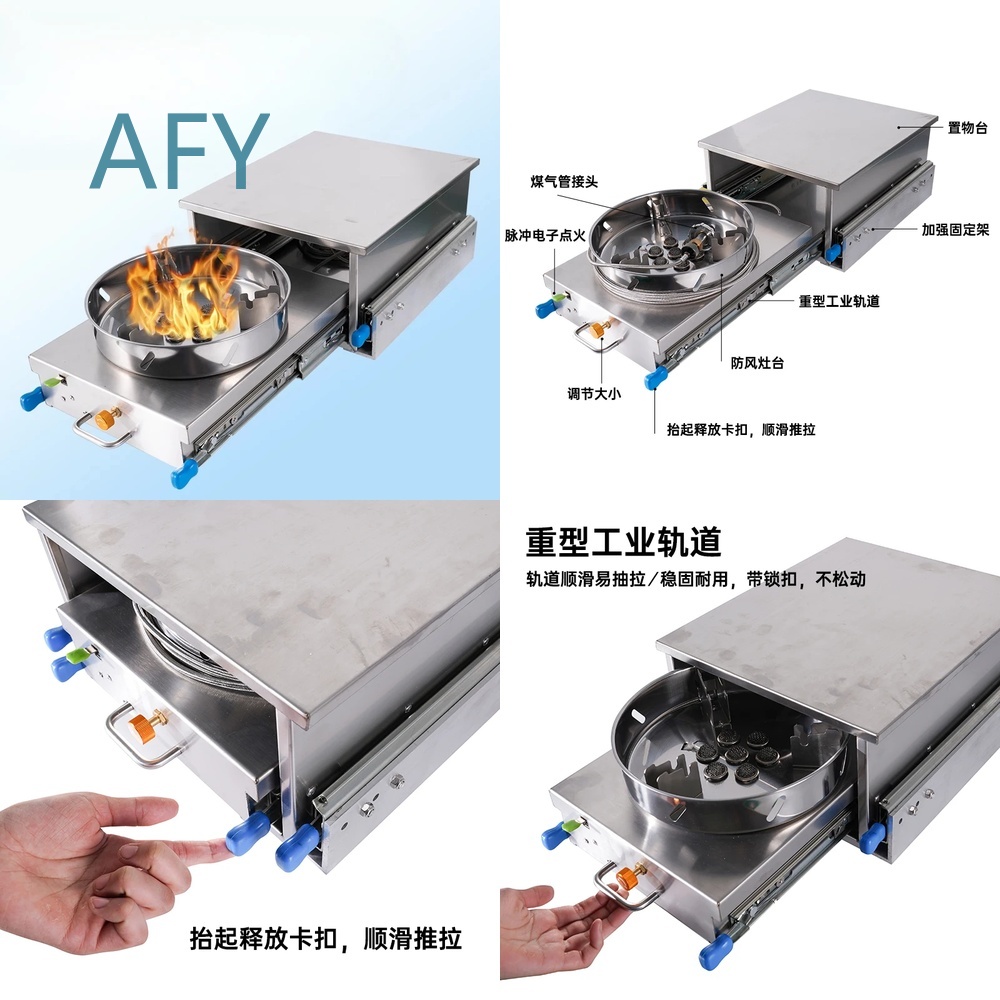 เตาแก๊ส RV สำหรับรถบ้าน รถแคมป - Van Camping Cooking บทวิจารณ์และราคา