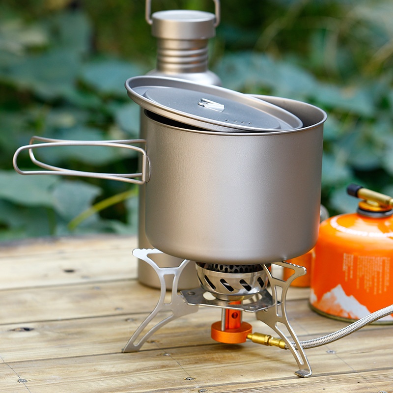 หม้อซุปแขวนกลางแจ้งความจุขนาดใ - Camping Hanging Cooking Pot บทวิจารณ์และราคา