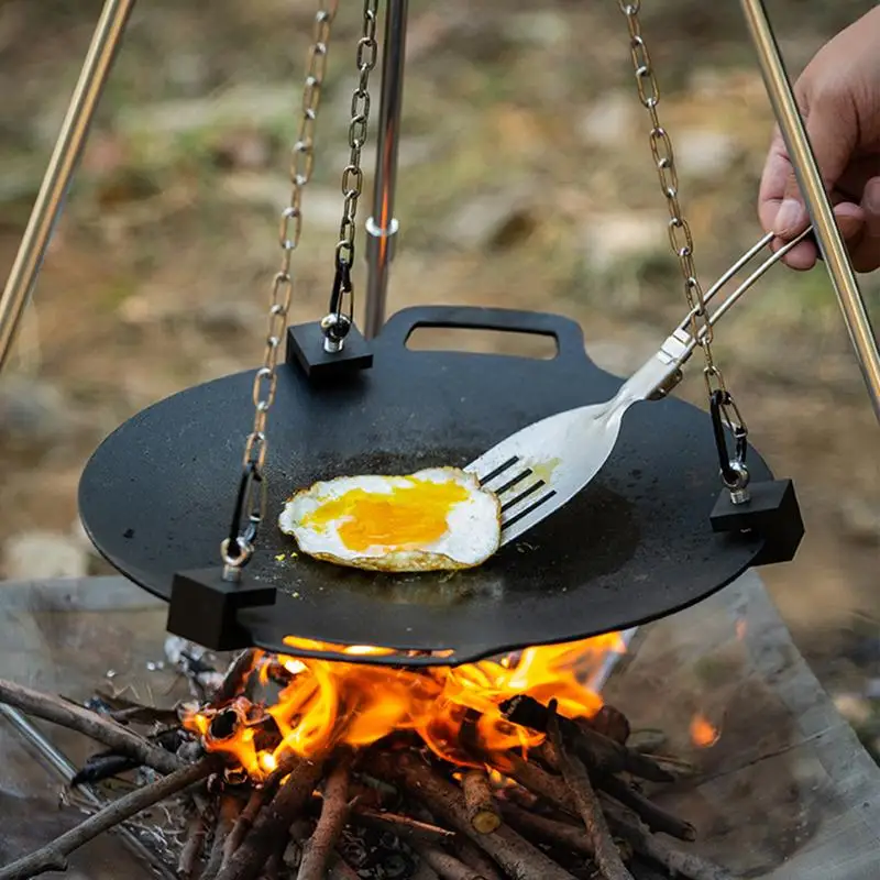 ขาตั้งสามขาอะลูมิเนียมสำหรับแค - Camping Hanging Cooking Pot บทวิจารณ์และราคา
