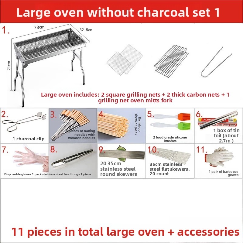 เตาย่างบาร์บีคิวถ่านแบบพับได้ข - Camping Cooking Griddle บทวิจารณ์และราคา