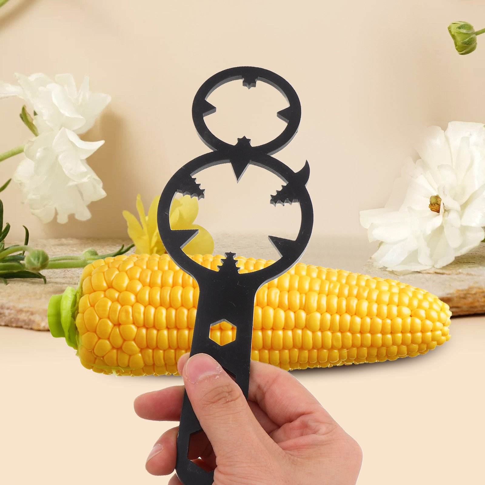 เครื่องปอกเปลือกข้าวโพดแบบมือถ - Camping Cooking Kitchen บทวิจารณ์และราคา