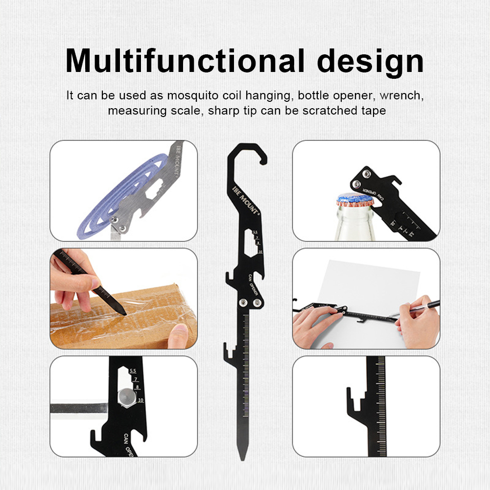 1-4 ชิ้นสแตนเลสผู้ถือยาจุดกันย - Camping Cooking Utensil Holder บทวิจารณ์และราคา