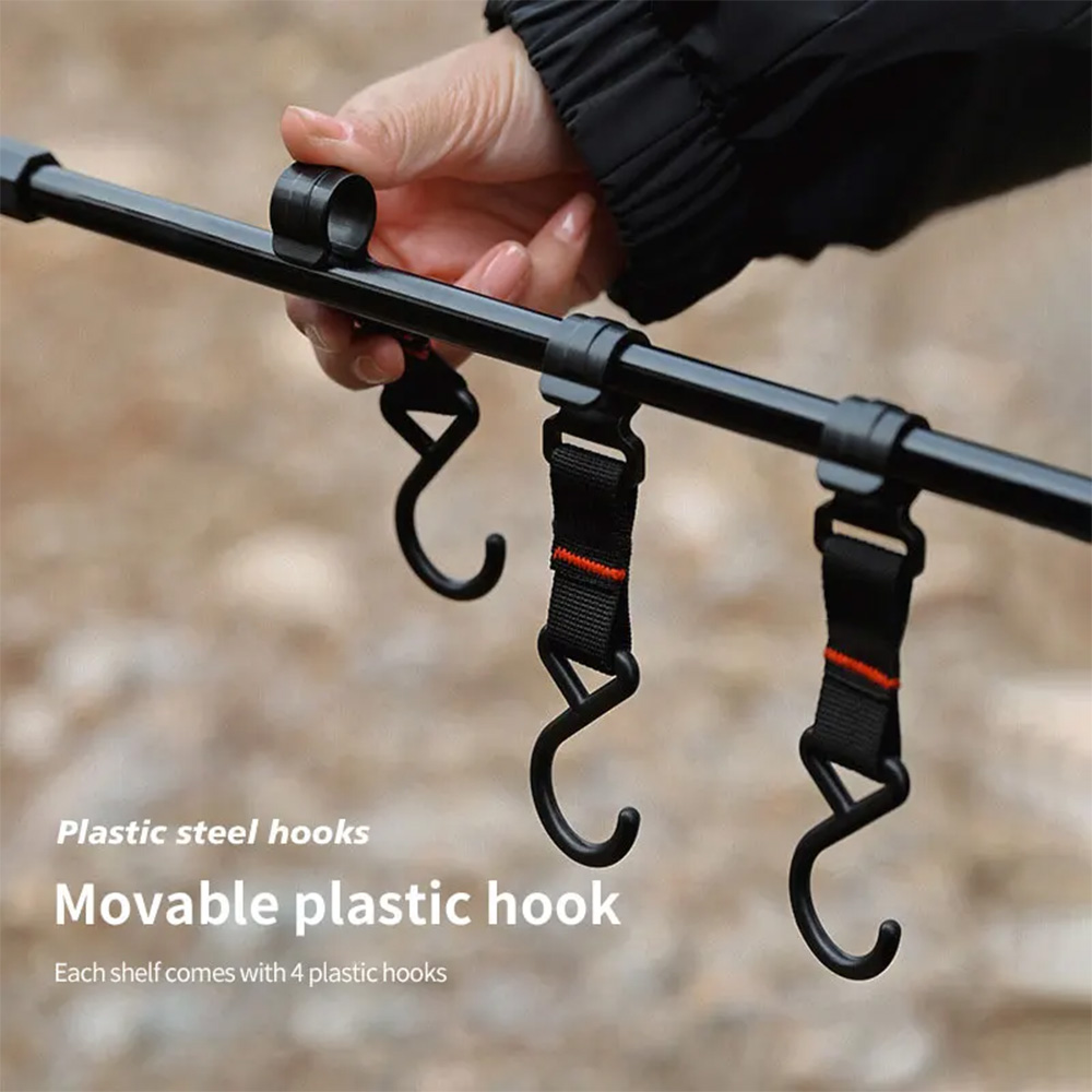 ชุดอุปกรณ์ตั้งแคมป์แบบพกพา 1 ช - Camping Cooking Utensil Holder บทวิจารณ์และราคา