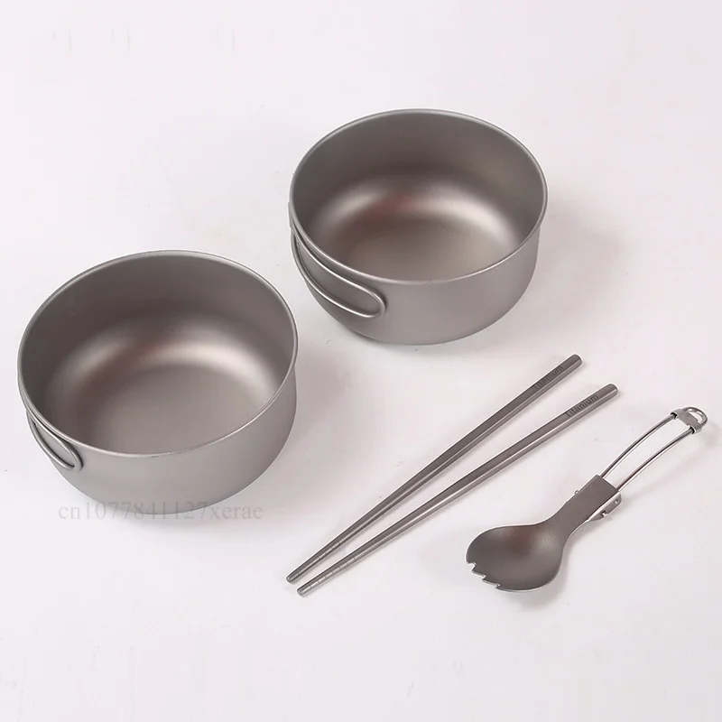 ชุดเครื่องครัวไทเทเนียมแท้สำหร - Camping Hanging Cooking Pot บทวิจารณ์และราคา
