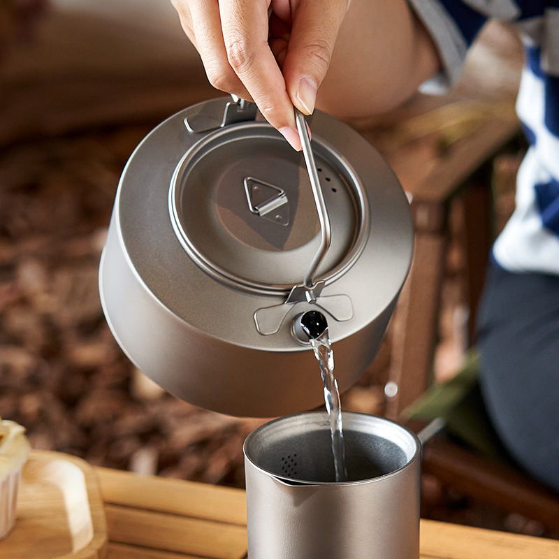 แคมป์ปิ้งกาต้มน้ําทําอาหารกาต้ - Camping Cooking Kitchen บทวิจารณ์และราคา