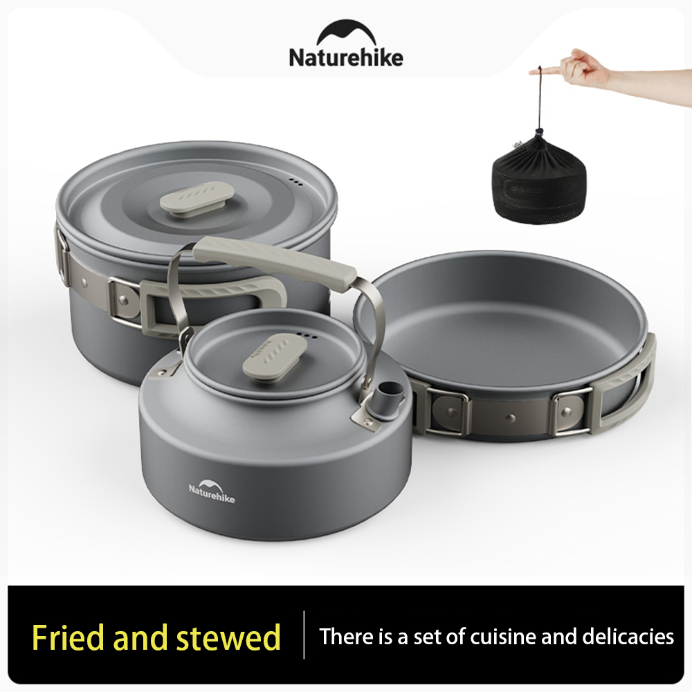 Naturehike ชุดหม้อกลางแจ้ง,อุป - Camping Hanging Cooking Pot บทวิจารณ์และราคา