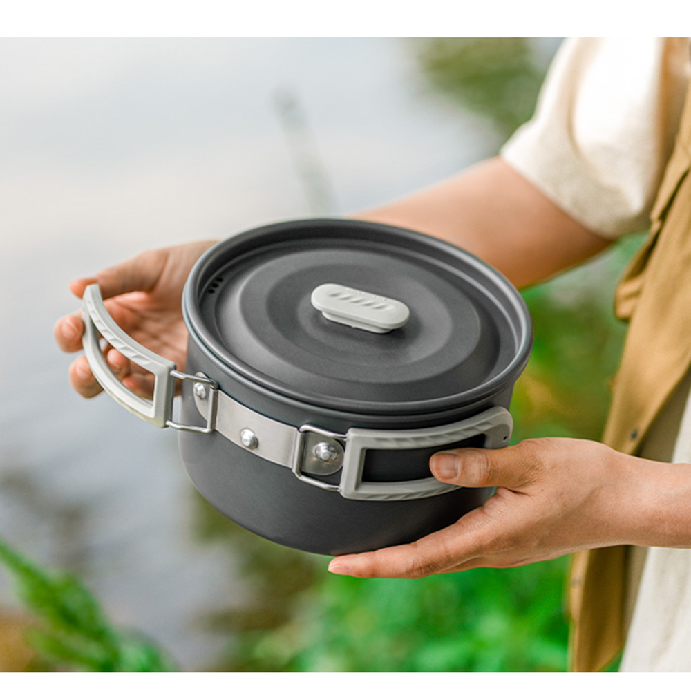 Naturehike ชุดหม้อกลางแจ้ง,อุป - Camping Hanging Cooking Pot บทวิจารณ์และราคา