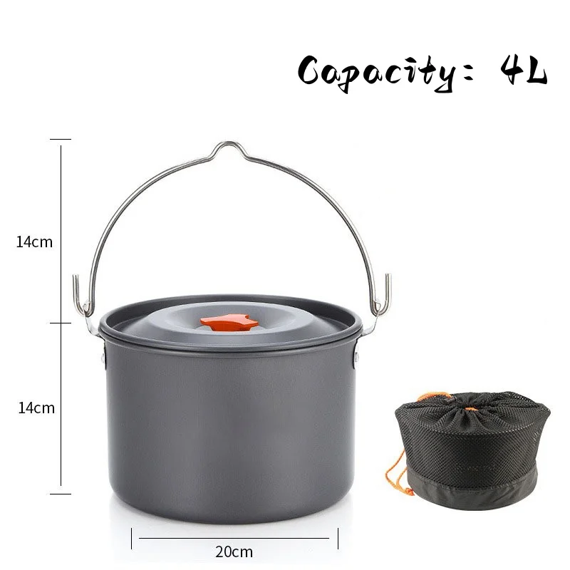 หม้อต้มตั้งแคมป์ Bumpy Camping - Camping Hanging Cooking Pot บทวิจารณ์และราคา