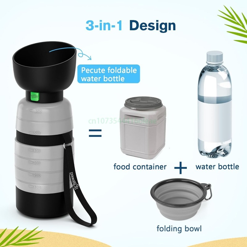 ขวดน้ำสุนัขขนาด 650 มล. พร้อมภ - Camping Cooking Bowl บทวิจารณ์และราคา