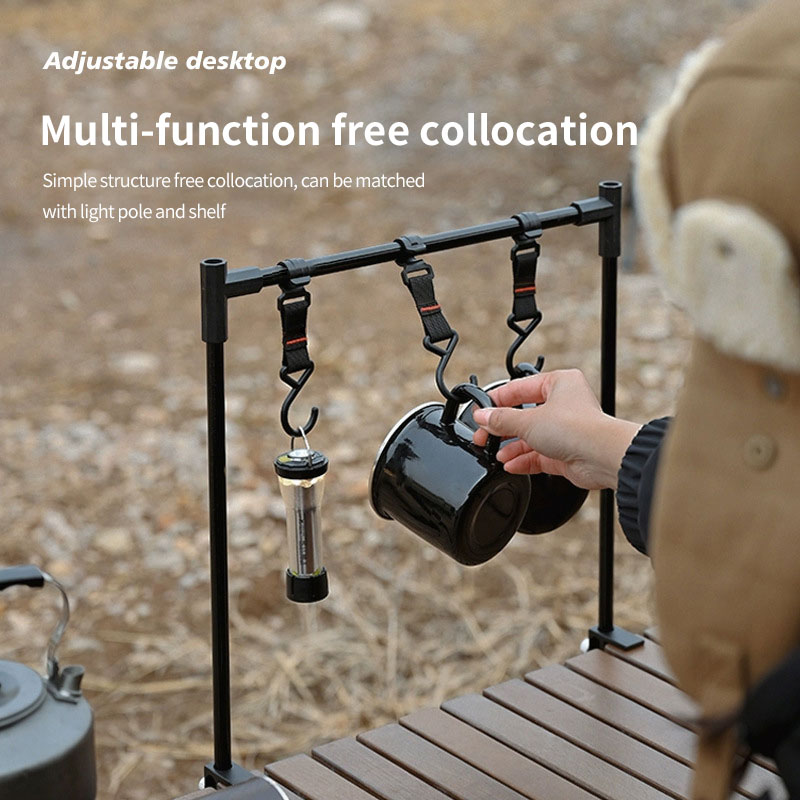 ใหม่Campingชั้นวางIGTโคมไฟขาตั - Camping Cooking Utensil Holder บทวิจารณ์และราคา